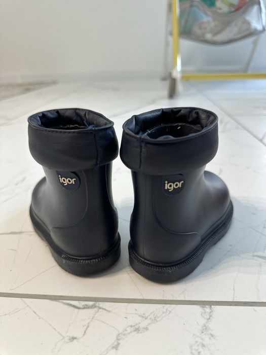 Гумові чобітки Igor сині 22