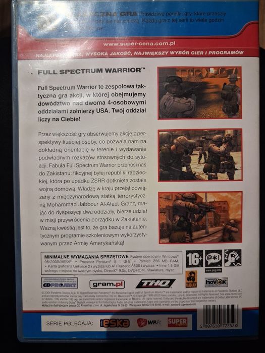 Gra pc full spectrum warrior