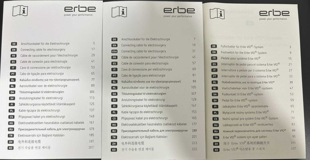 Electrocirurgia ERBE VIO 200S