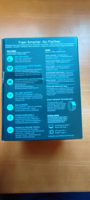 Fitbit Surge zegarek sportowy Ekran dotykowy Bluetooth