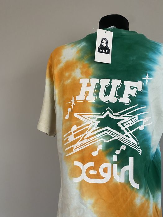 Podkoszulek nowy HUF bless up tie Dye Relax Tee, rozmiar M - z metką!