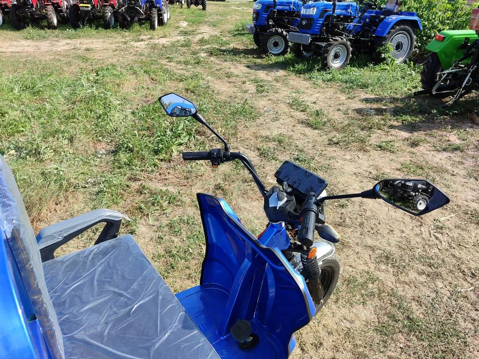 Электро трицикл Дозер 1200 доставка бесплатная