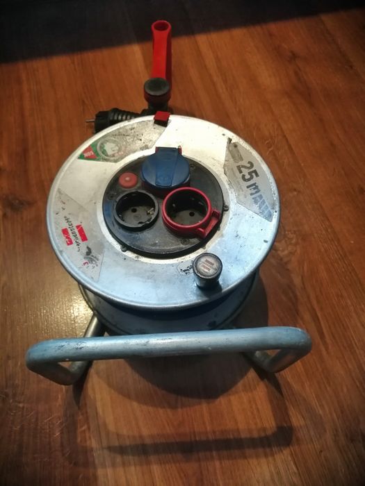 Rolka kabel przedłużający 25 m
