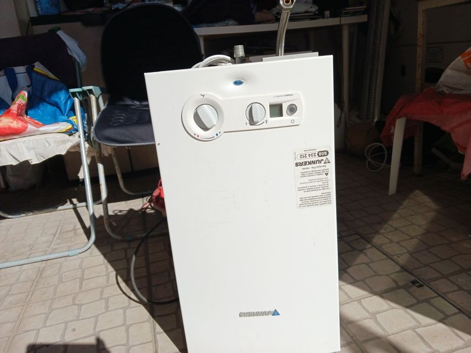 Esquentador junkuer inteligente ventilado, a gas butano