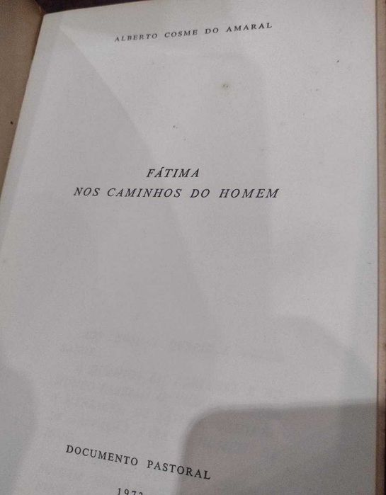 Fátima nos caminhos do Homem - Alberto Cosme do Amaral