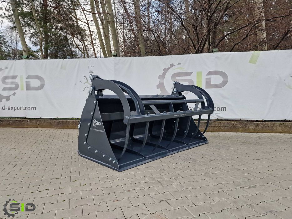 Łyżko krokodyl ząb kuty XXL 2,4 m 1,95 m3 [LKXXL4] SID