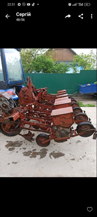Продам сівалку бурячану 7 секцій