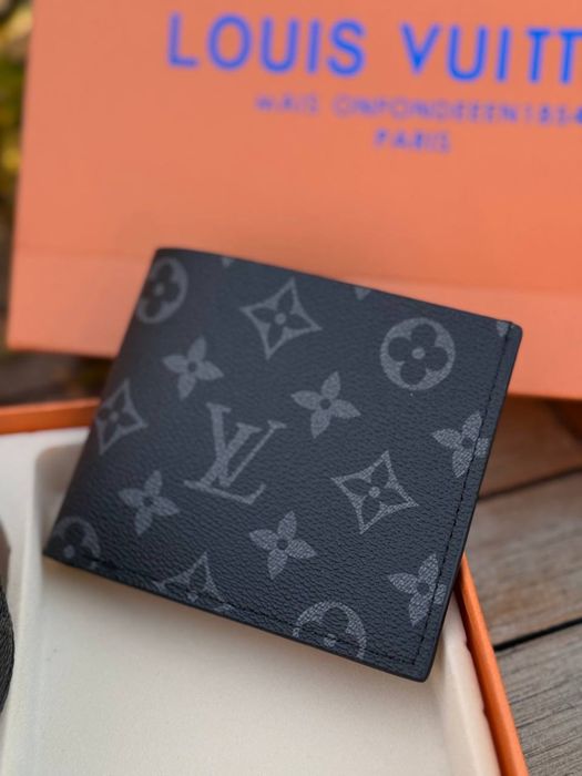 Набор Louis Vuitton мужской черный подарочный набор Лв Луи Витон