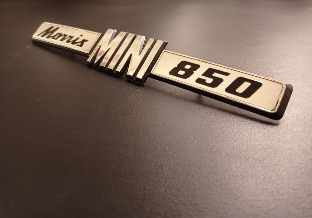 Legenda/ emblema Mini Morris 850 MK2