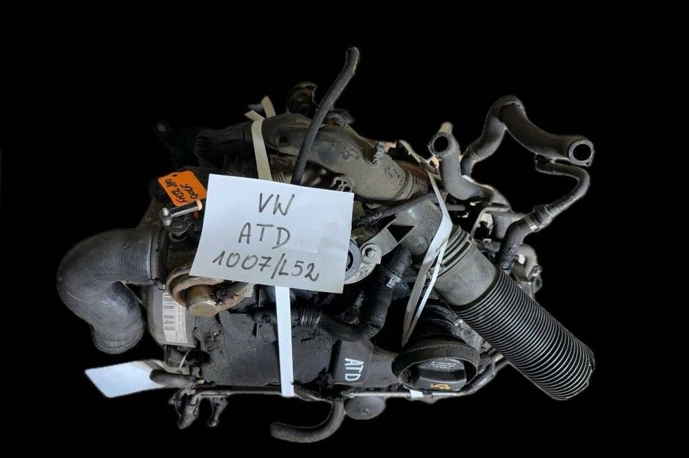 Volkswagen ATD 1.9 diesel silnik motor całkowicie kompletny IDEALNY