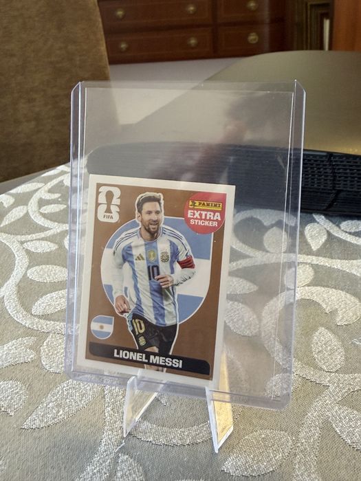 Lionel Messi Bronze Extra Sticker | Panini FIFA World Cup 2026 | Argentina