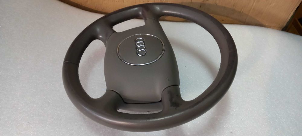 Kierownica skórzana Audi A4 B6 + air bag