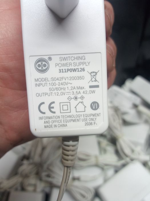 Електрошрот I.T.E. 12В 12V 3.5A 42W блок живлення питания AVM