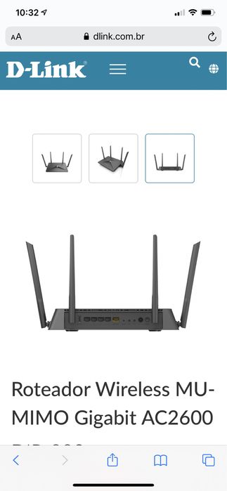 Router DLink DIR-882 Wireless MU-MIMO Gigabit AC2600