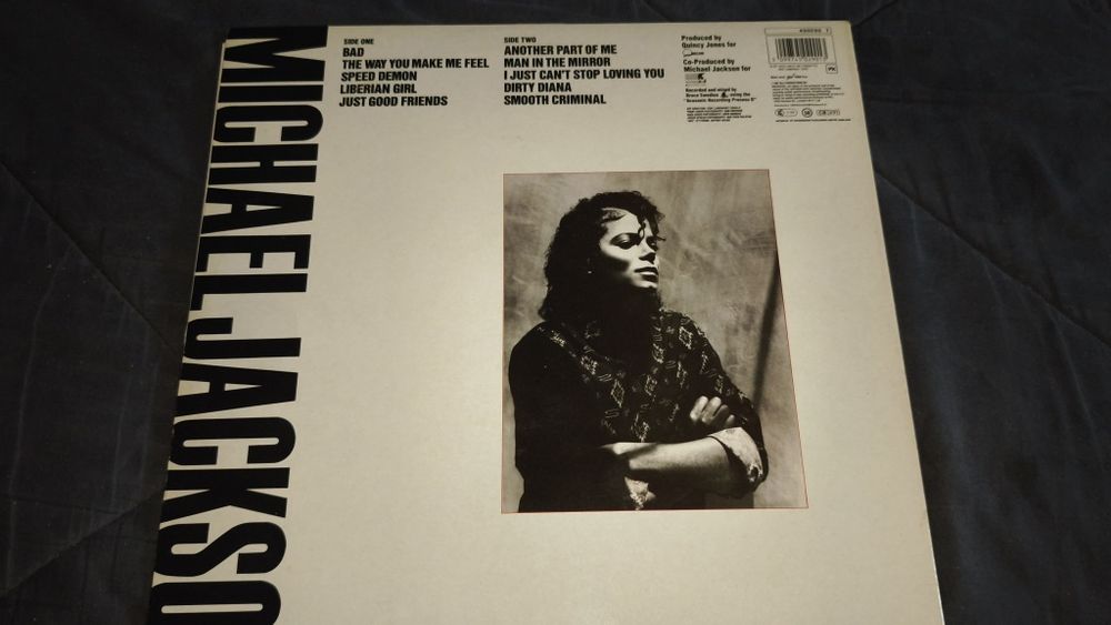 Вінілова платівка Michael Jackson -Bad.