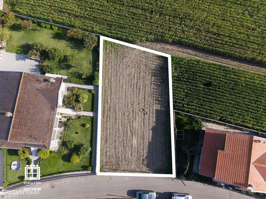 Terreno rústico urbanizável c/ 639m2 no Bunheiro - Murtosa - Exclusivo