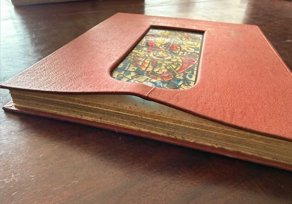 Colecção de livros de arte cristã. Cristo e a Virgem.