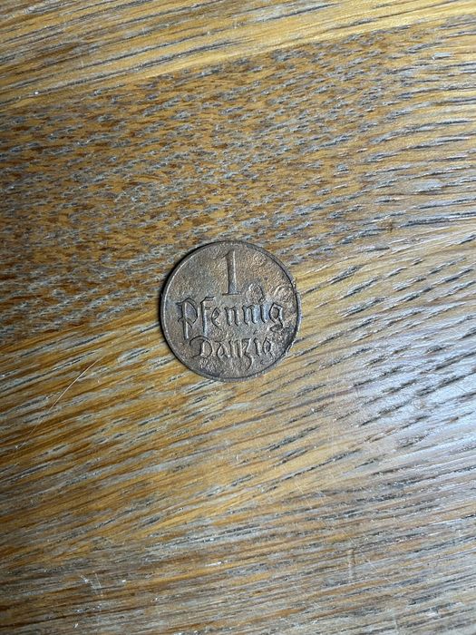 Wysokiej klasy FALSYFIKAT 1 fenig 1926r WMG