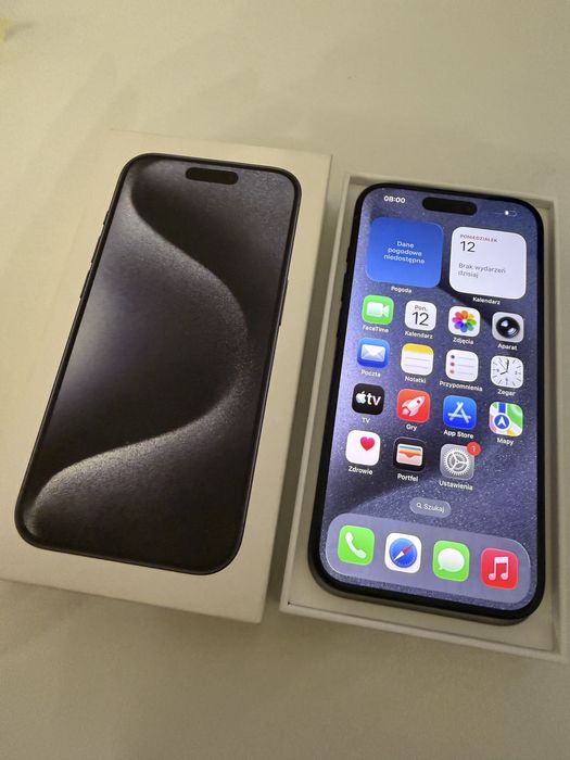 iPhone 15 Pro 128gb Titanium Blue Bateria 100%