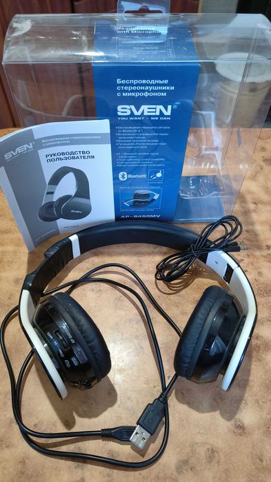 Безпровідні навушники SVEN AP-B450MV