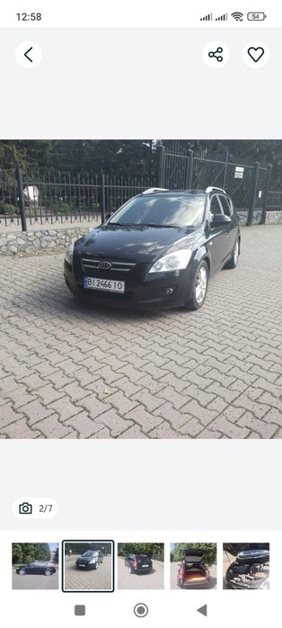 Авто kia ceed 2008