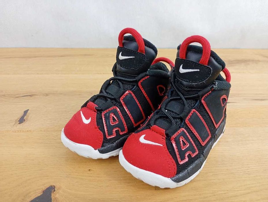 Nike Air More Uptempo 96 Red Toe (TD), rozmiar 22