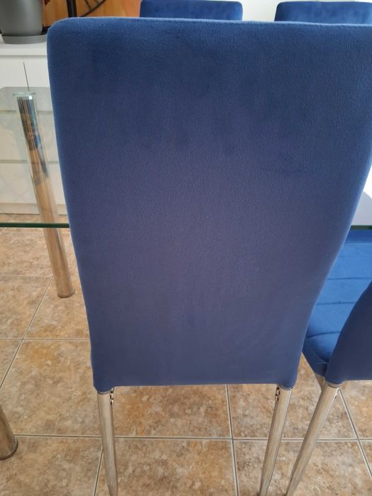 Cadeiras Novas Azul