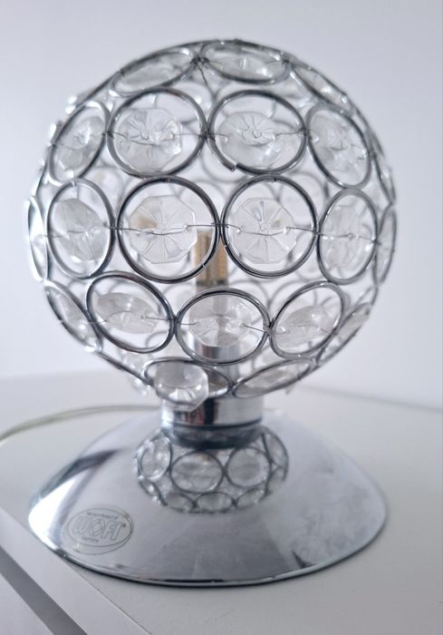 Lampa stojąca z kryształkami firmy Wofi