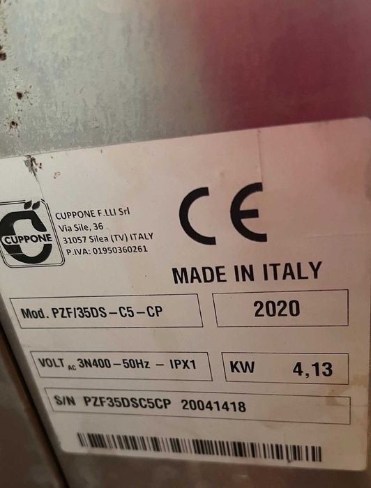 Прес для піци Cuppone PZF-35 DS