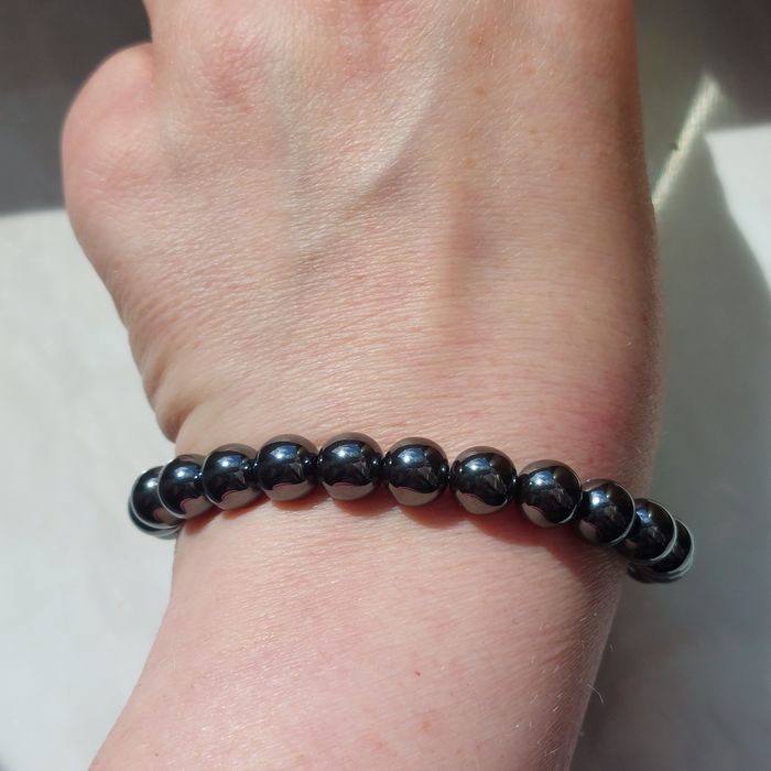 Męska bransoletka z kamienia naturalnego