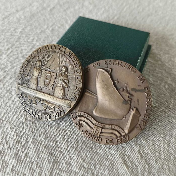 Medalhas de Bronze – Lisnave (1967 e 1971)