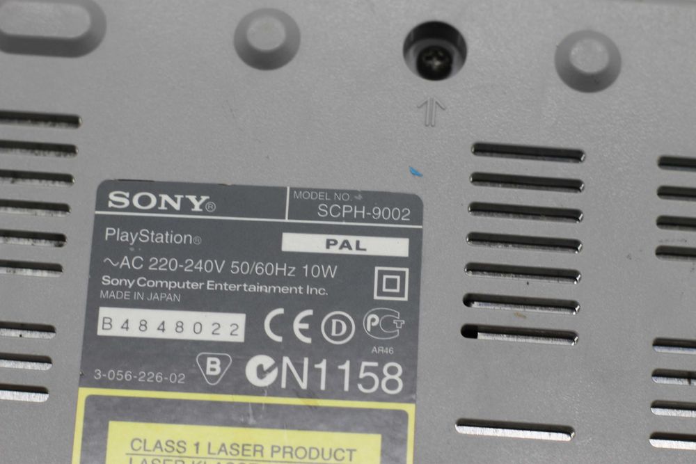 Konsola Sony PlayStation 1 PS1 (SCPH-9002) | Pad DualShock | Gra True Pinball | Zestaw