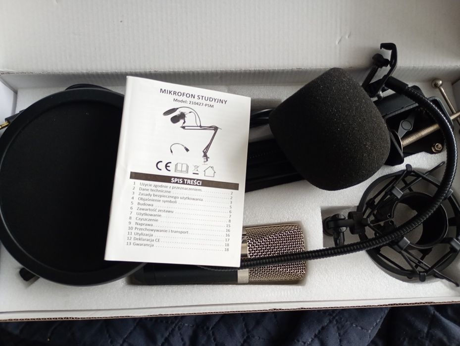Mikrofon studyjny hykker 210427-PSM
