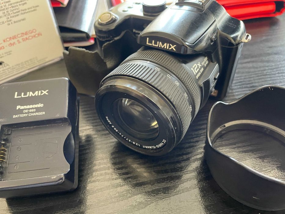 Aparat Panasonic Lumix DMC-FZ30 + ładowarka + akumulator
