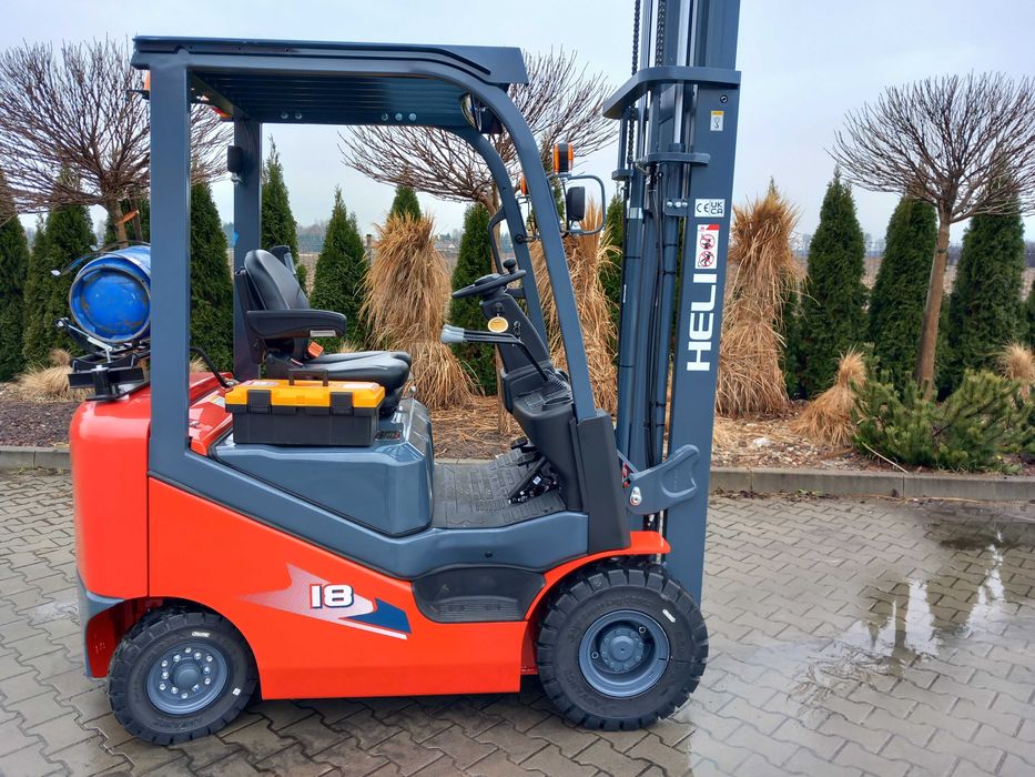 Wózek Widłowy Widlak 1,8T Maszt 3,3 Duplex Heli LPG Stage V *2025-07*