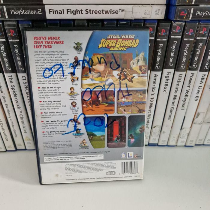Star wars super bombad racing ps2 PlayStation 2