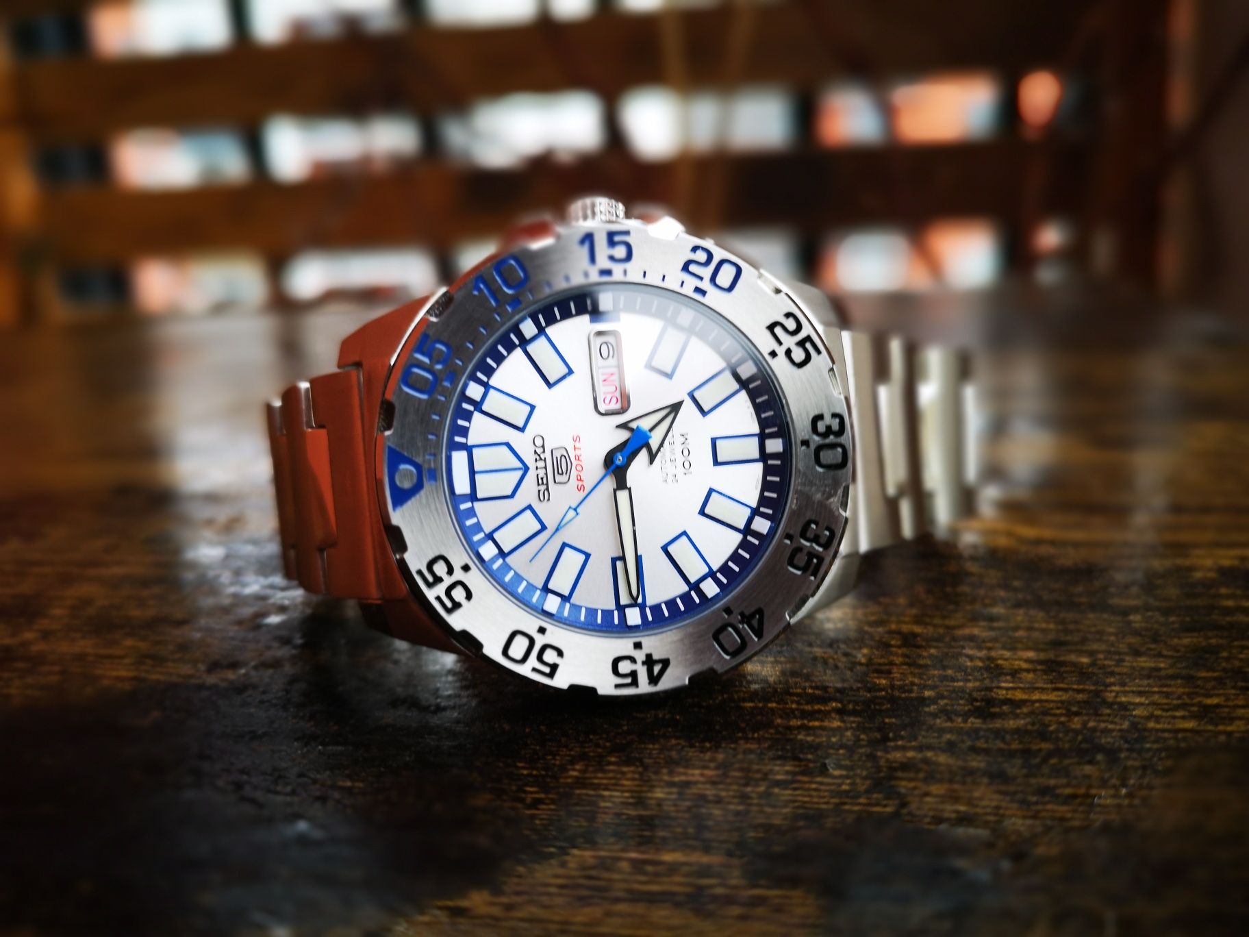 Zegarek automatyczny SEIKO SRP481K1 Ice Monster cal. 4R36 UNIKAT