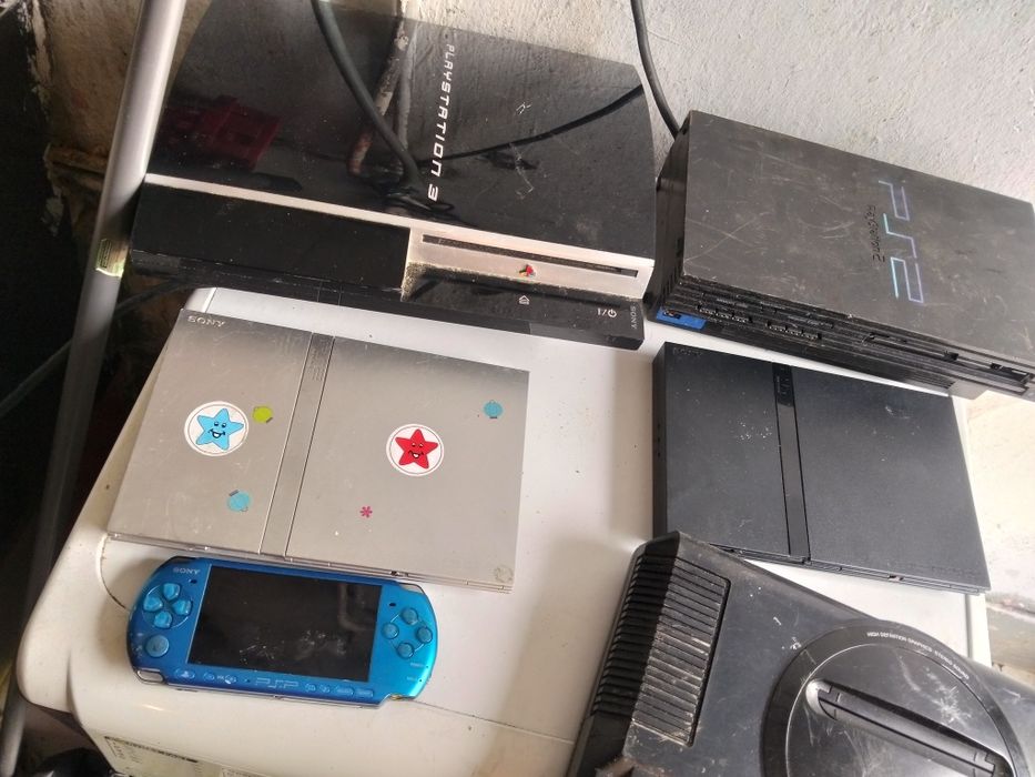 Várias consolas aceito troca