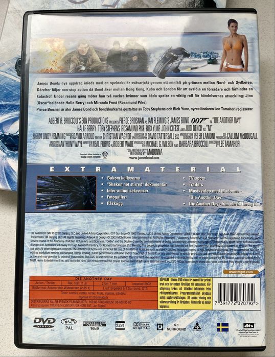 DVD Die Another Day 007 — Edição Especial