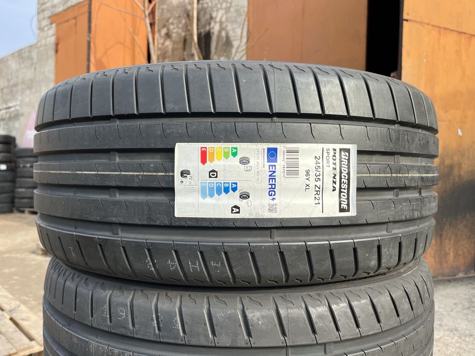 245/35 r21 Bridgestone Potenza Sport НОВАЯ Резина летняя
