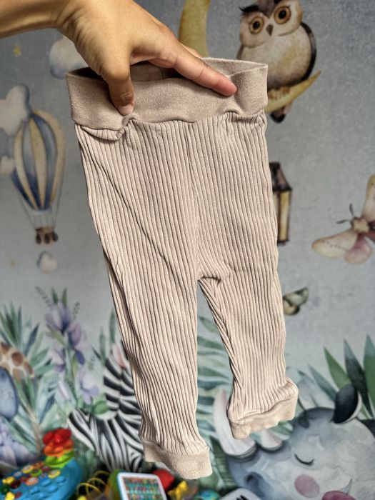 Legginsy getry prazkowane prazki 62