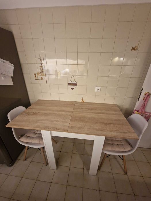 Mesa Apoio Cozinha c 2 Cadeiras