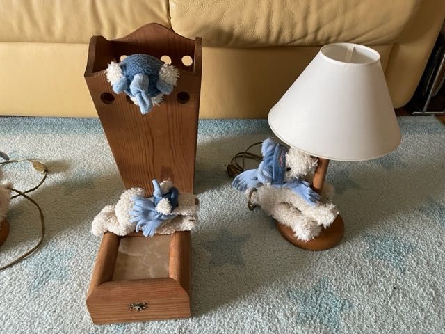 Items de madeira para quarto de criança