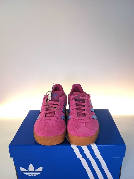 Рожеві дитячі кеди Adidas Gazelle C EU 31 - 20,1 см оригінал