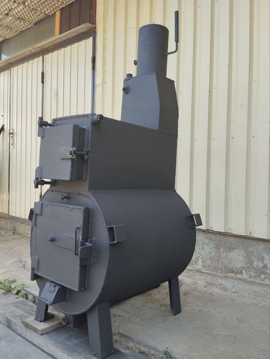 Твердопаливний котел піддового горіння (твердотопливный котел)