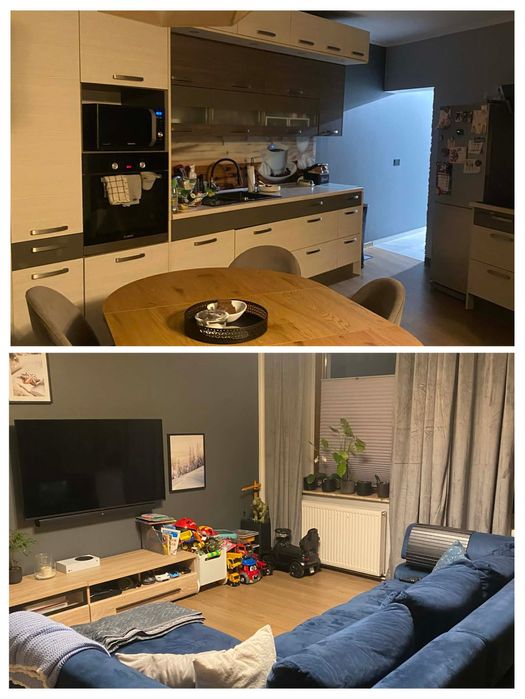 Mieszkanie - salon z aneksem kuchennym + 3 sypialnie / 76m2!!!