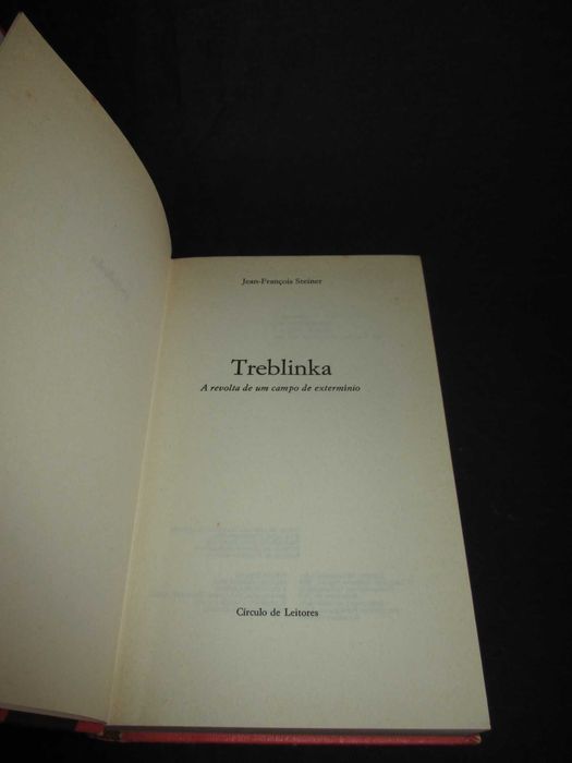 Livro Treblinka Jean-François Steiner