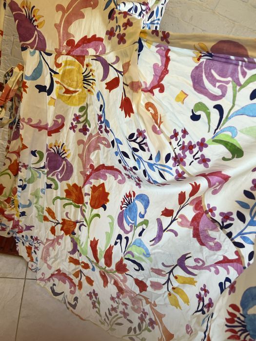 Платье zara принт квіти