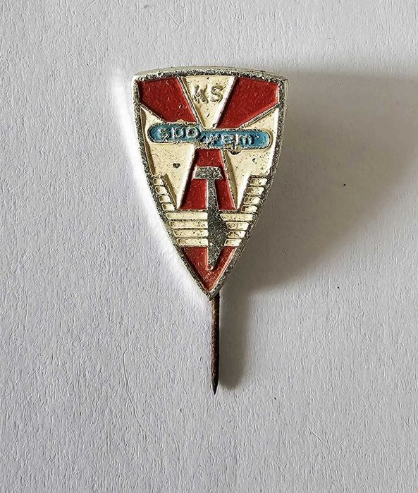 Klub Sportowy „Społem” Łódź znaczek lata 80. XX w.