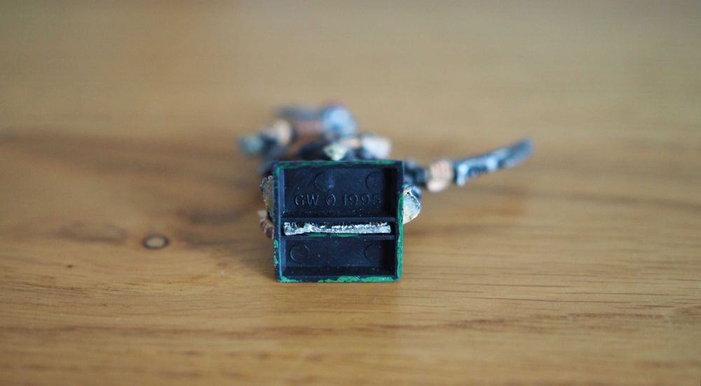 Figurka Games Workshop, Warhammer, Queek Headtaker, 1995r.